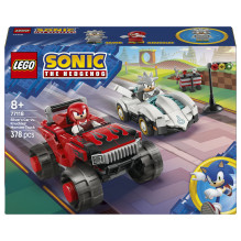 LEGO Sonic the Hedgehog Silver's Car vs. Knuckles' Monster Truck 77118 LEGO Sonic the Hedgehog Silver's Car vs. Knuckles' Monster Truck 77118