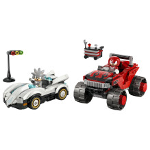 LEGO Sonic the Hedgehog Silverio automobilis prieš Knuckleso monstrų sunkvežimį 77118 LEGO Sonic the Hedgehog Silverio automobilis prieš Knuckleso monstrų sunkvežimį 77118