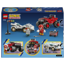 LEGO Sonic the Hedgehog Silverio automobilis prieš Knuckleso monstrų sunkvežimį 77118 LEGO Sonic the Hedgehog Silverio automobilis prieš Knuckleso monstrų sunkvežimį 77118