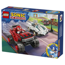LEGO Sonic the Hedgehog Silver's Car vs. Knuckles' Monster Truck 77118 LEGO Sonic the Hedgehog Silver's Car vs. Knuckles' Monster Truck 77118