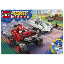 LEGO Sonic the Hedgehog Silverio automobilis prieš Knuckleso monstrų sunkvežimį 77118 LEGO Sonic the Hedgehog Silverio automobilis prieš Knuckleso monstrų sunkvežimį 77118