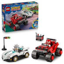 LEGO Sonic the Hedgehog Silverio automobilis prieš Knuckleso monstrų sunkvežimį 77118 LEGO Sonic the Hedgehog Silverio automobilis prieš Knuckleso monstrų sunkvežimį 77118