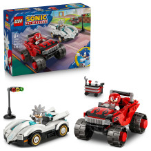 LEGO Sonic the Hedgehog Silver's Car vs. Knuckles' Monster Truck 77118 LEGO Sonic the Hedgehog Silver's Car vs. Knuckles' Monster Truck 77118