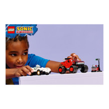 LEGO Sonic the Hedgehog Silverio automobilis prieš Knuckleso monstrų sunkvežimį 77118 LEGO Sonic the Hedgehog Silverio automobilis prieš Knuckleso monstrų sunkvežimį 77118