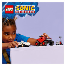 LEGO Sonic the Hedgehog Silverio automobilis prieš Knuckleso monstrų sunkvežimį 77118 LEGO Sonic the Hedgehog Silverio automobilis prieš Knuckleso monstrų sunkvežimį 77118