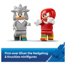 LEGO Sonic the Hedgehog Silver's Car vs. Knuckles' Monster Truck 77118 LEGO Sonic the Hedgehog Silver's Car vs. Knuckles' Monster Truck 77118