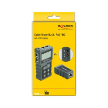 „DeLOCK 63110“ tinklo kabelio testeris „DeLOCK 63110“ tinklo kabelio testeris