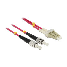 DeLOCK LC - ST, 2 m InfiniBand / šviesolaidinis kabelis