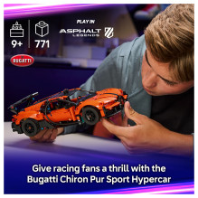 LEGO Technic Bugatti Chiron Pur Sport Hypercar 42222