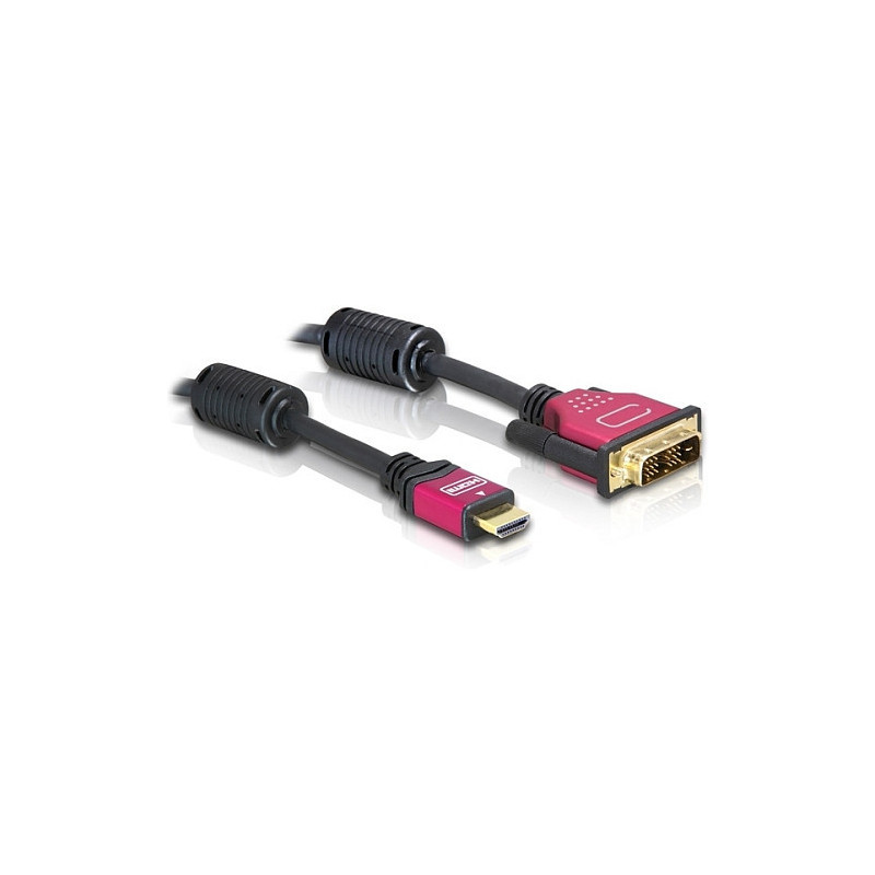 „DeLOCK“ HDMI - DVI kabelis 5,0 m