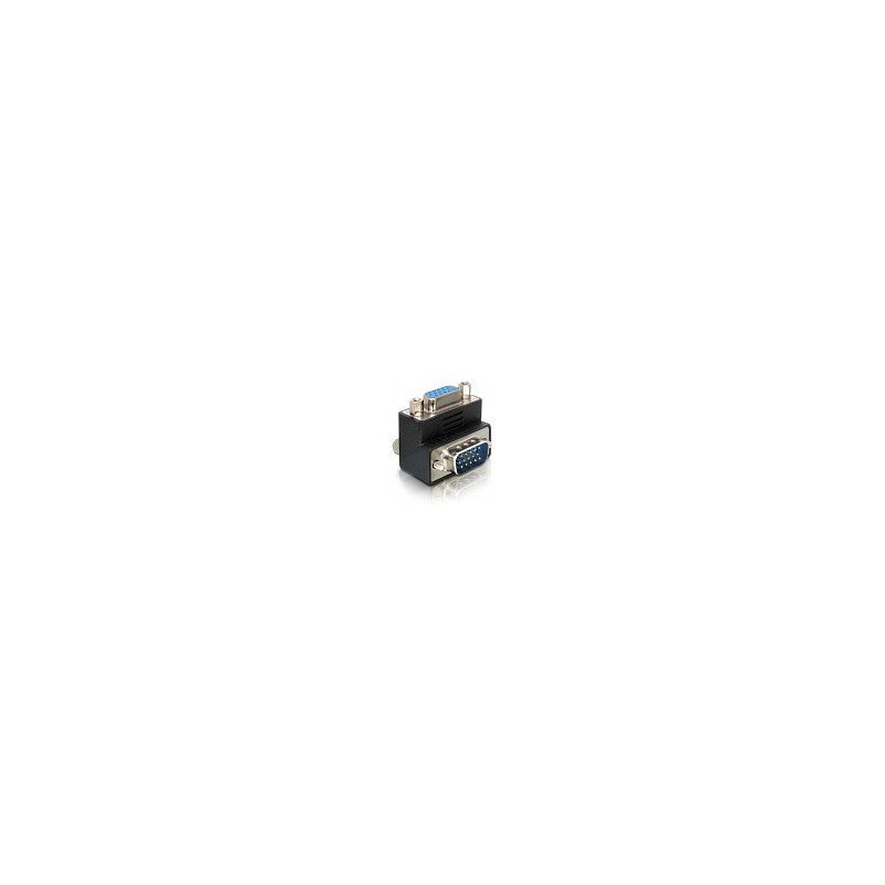 DeLOCK Adapter VGA male / female right angled