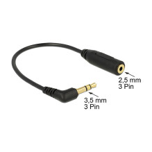 DeLOCK 0.17m 2.5mm / 3.5mm audio cable DeLOCK 0.17m 2.5mm / 3.5mm audio cable