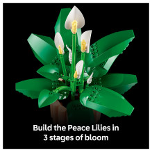 LEGO Botanicals Taikos lelija 11504 LEGO Botanicals Taikos lelija 11504