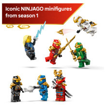 LEGO NINJAGO 71866 Nindzių personažų demonstravimas, 15-ųjų metinių jubiliejus LEGO NINJAGO 71866 Nindzių personažų demonstravimas, 15-ųjų metinių jubiliejus