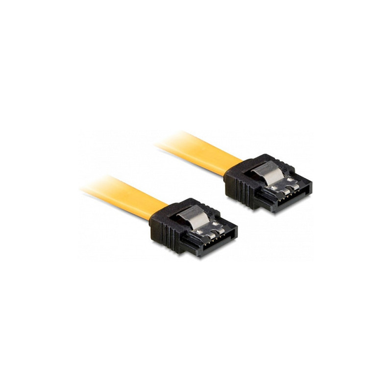 DeLOCK 0,1 m SATA M / M SATA kabelis