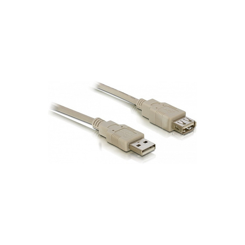 „DeLOCK“ USB 2.0 prailginimo kabelis A / A 3 m USB kabelis