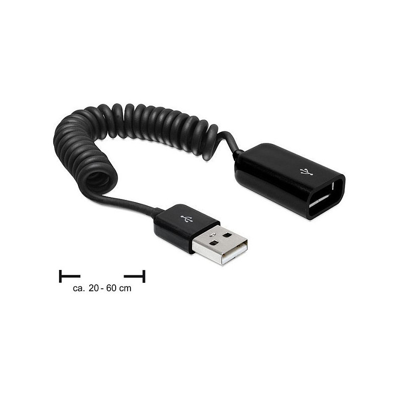 DeLOCK USB 2.0 0,6 m USB kabelis