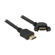 „DeLOCK“ HDMI A tipo, 1 m HDMI kabelis „DeLOCK“ HDMI A tipo, 1 m HDMI kabelis
