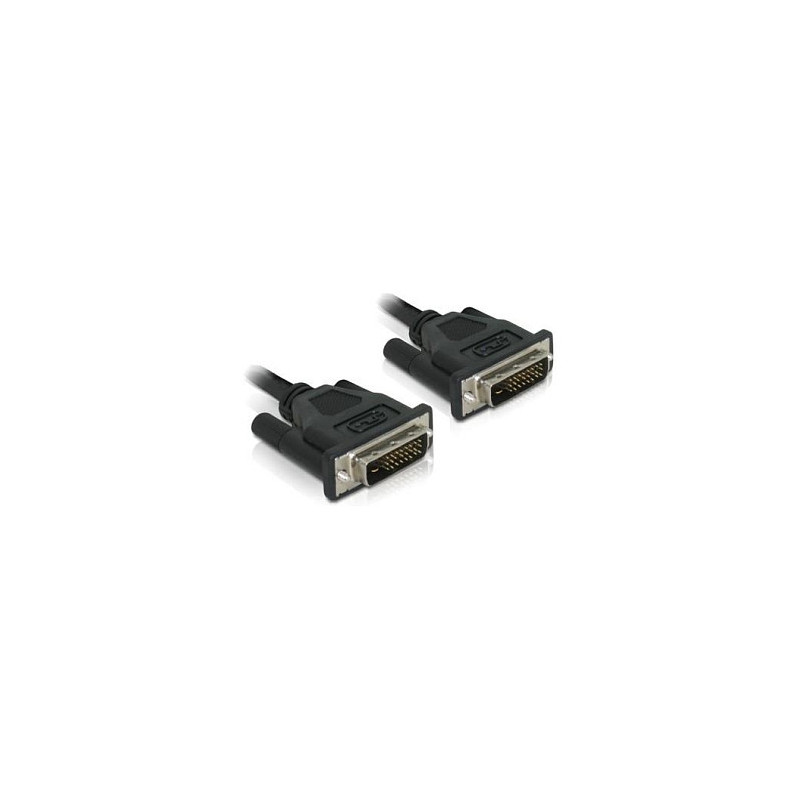 DeLOCK DVI 24+1 Cable 0.5m male / male DVI cable