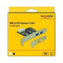 DeLOCK 89243 sąsajos plokštės / adapteris DeLOCK 89243 sąsajos plokštės / adapteris