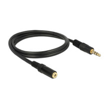 DeLOCK 3.5mm M-F, 1m audio cable