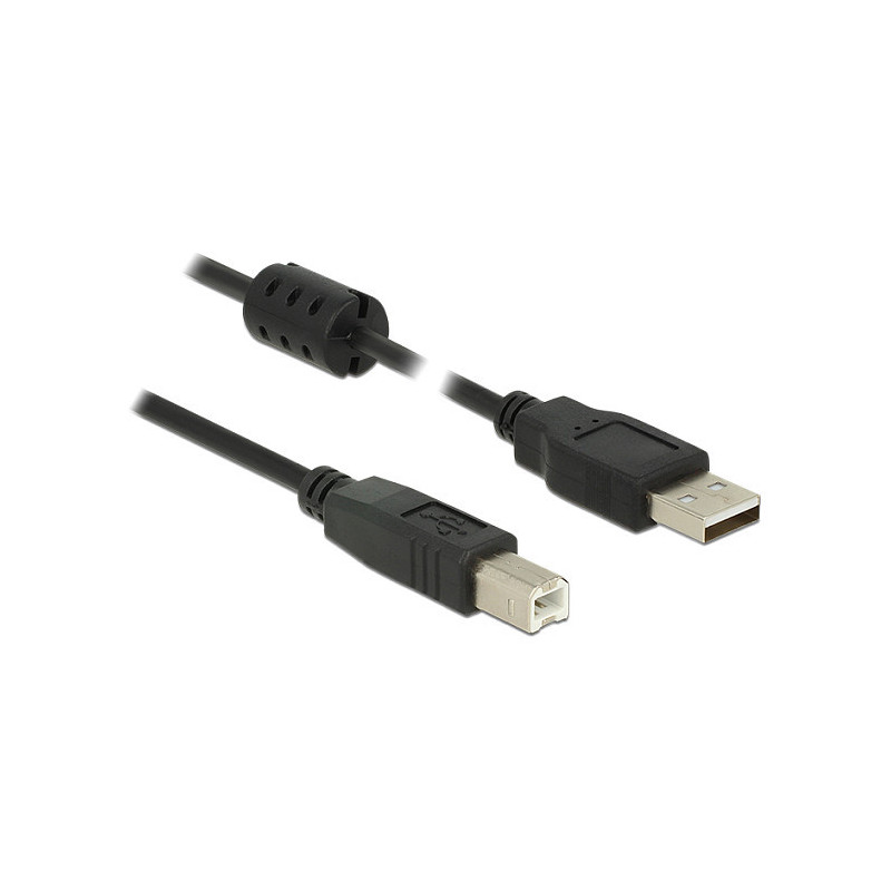 „DeLOCK“ 3 m ilgio USB 2.0-A / USB 2.0-B USB kabelis