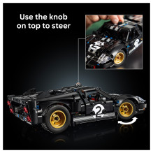 LEGO Technic 1966 Ford GT40 MKII lenktyninis automobilis 42223 LEGO Technic 1966 Ford GT40 MKII lenktyninis automobilis 42223