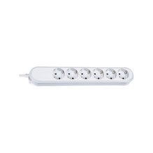 Bachmann SMART 6x Schuko H05VV-F 3G 1.50mm² 16A / 3680W 5m maitinimo prailgintuvas