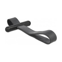 DeLOCK Kabelbinder su Gummischlaufe schwarz kabelių juosta