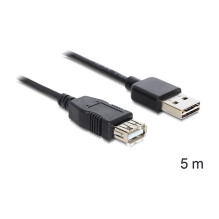 DeLOCK EASY-USB 2.0-A - USB 2.0-A, 5m USB cable