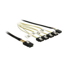 „DeLOCK“ 1 m, „Mini SAS SFF-8087“ / 4xSATA 7p