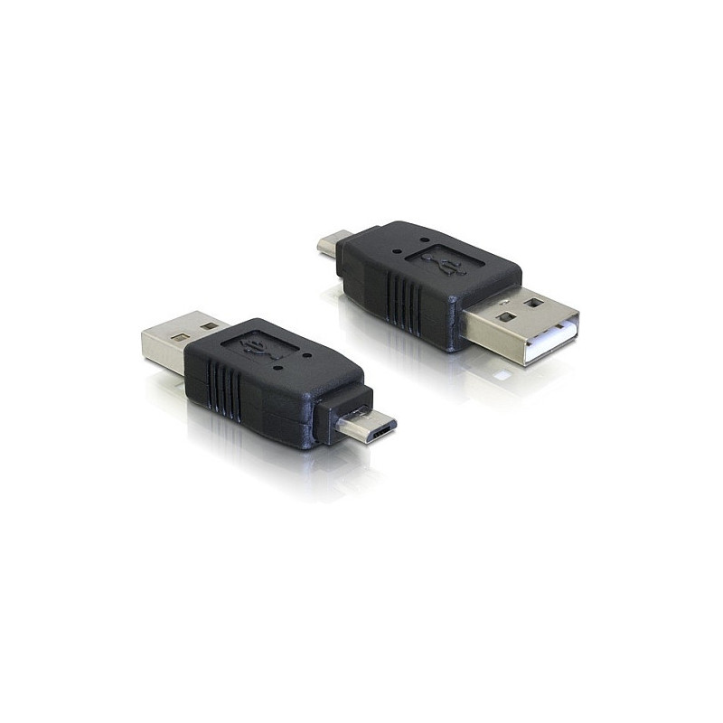 „DeLOCK“ adapteris USB „micro B“ kištukas į USB 2.0 A kištuką