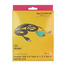 DeLOCK 63466 serial cable DeLOCK 63466 serial cable