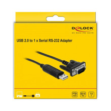 DeLOCK 66282 serial cable DeLOCK 66282 serial cable