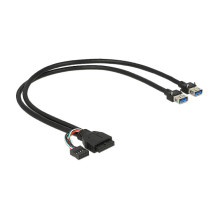 DeLOCK 0.45m USB 3.0 pin +...