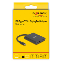 DeLOCK USB Type-C Adapter zu DisplayPort DeLOCK USB Type-C Adapter zu DisplayPort