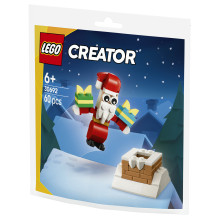 LEGO Creator Kalėdinio kamino pramogos su Kalėdų Seneliu LEGO Creator Kalėdinio kamino pramogos su Kalėdų Seneliu