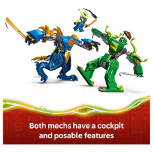 LEGO NINJAGO Jay drakono roboto kova 71853 LEGO NINJAGO Jay drakono roboto kova 71853