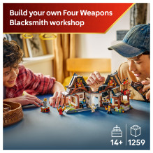 LEGO NINJAGO Four Weapons Blacksmith 15th Anniversary 71858