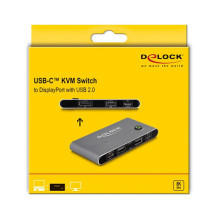 DeLOCK 11487 KVM jungiklis DeLOCK 11487 KVM jungiklis