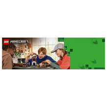 LEGO Minecraft Plėšikų užkampis ir plėšikas LEGO Minecraft Plėšikų užkampis ir plėšikas