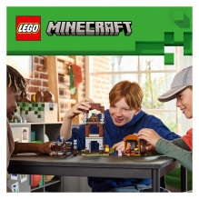 LEGO Minecraft Plėšikų užkampis ir plėšikas LEGO Minecraft Plėšikų užkampis ir plėšikas