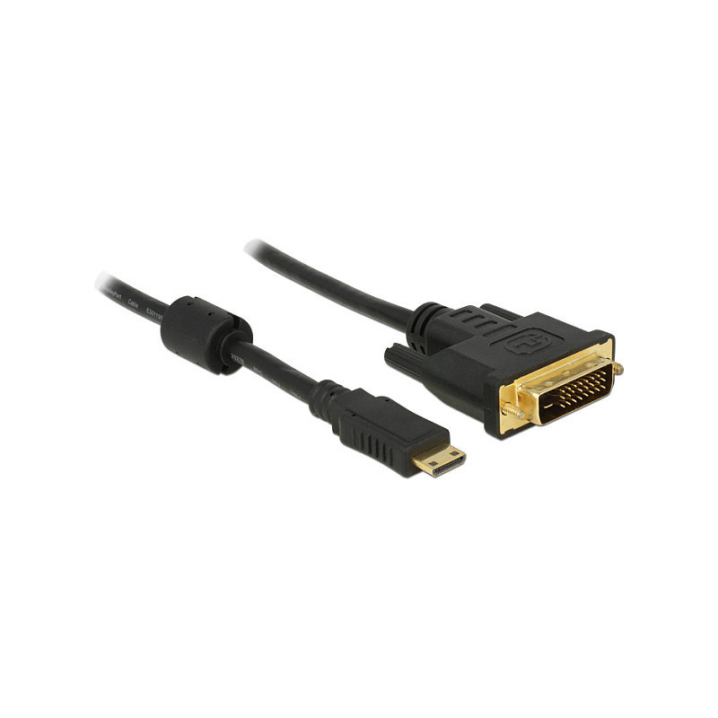 „DeLOCK“ 1 m mini-HDMI / DVI jungtis