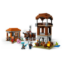 LEGO Minecraft Plėšikų užkampis ir plėšikas LEGO Minecraft Plėšikų užkampis ir plėšikas