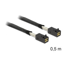 DeLOCK 0.5m, Mini SAS HD x 4 SFF 8643