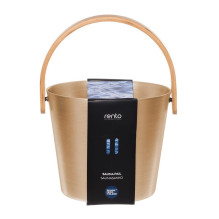 Sauna tub RENTO CHAMPAGNE, 5 l, 23 x 23 cm, champagne