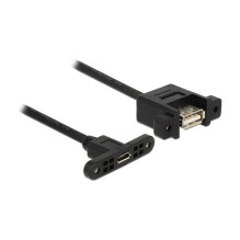 „DeLOCK“ 1 m, USB 2.0 Micro-B / USB 2.0-A USB kabelis