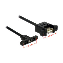 DeLOCK 1m, USB2.0 Micro-B / USB2.0-A USB cable DeLOCK 1m, USB2.0 Micro-B / USB2.0-A USB cable