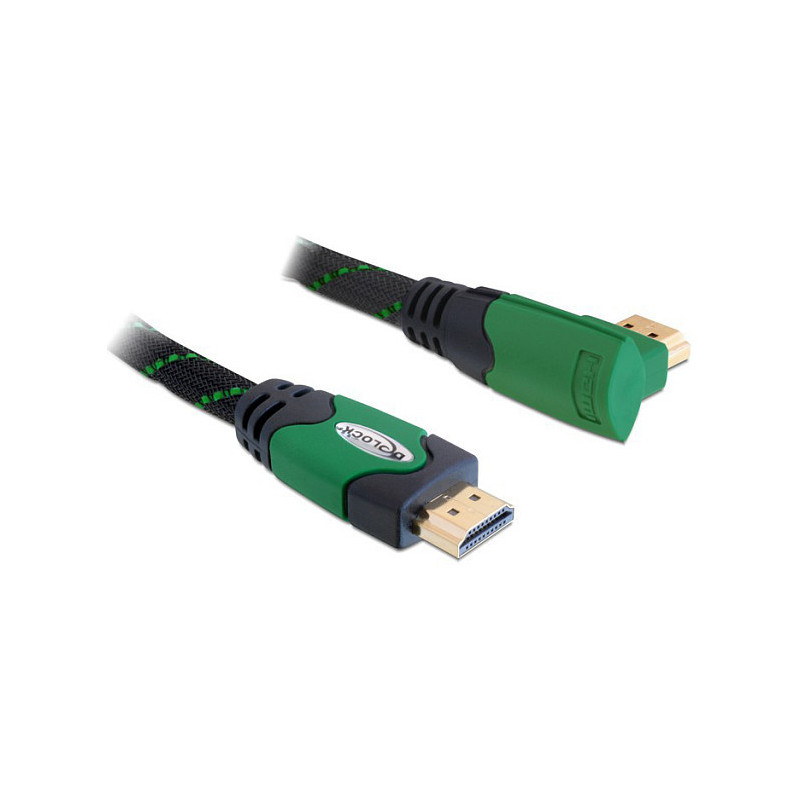 „DeLOCK“ 5 m didelės spartos HDMI 1.4 HDMI kabelis
