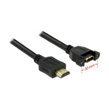 „DeLOCK“ 1 m 2xHDMI HDMI kabelis „DeLOCK“ 1 m 2xHDMI HDMI kabelis